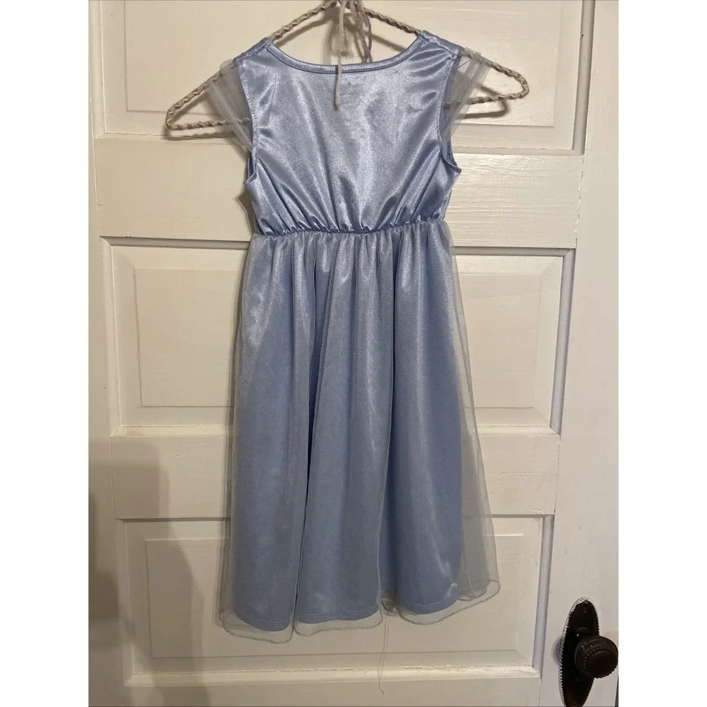 Disney Princess Frozen II 4T Long Nightgown Sleep Pjama Elsa‎ Tulle Skirt - Picture 5 of 6